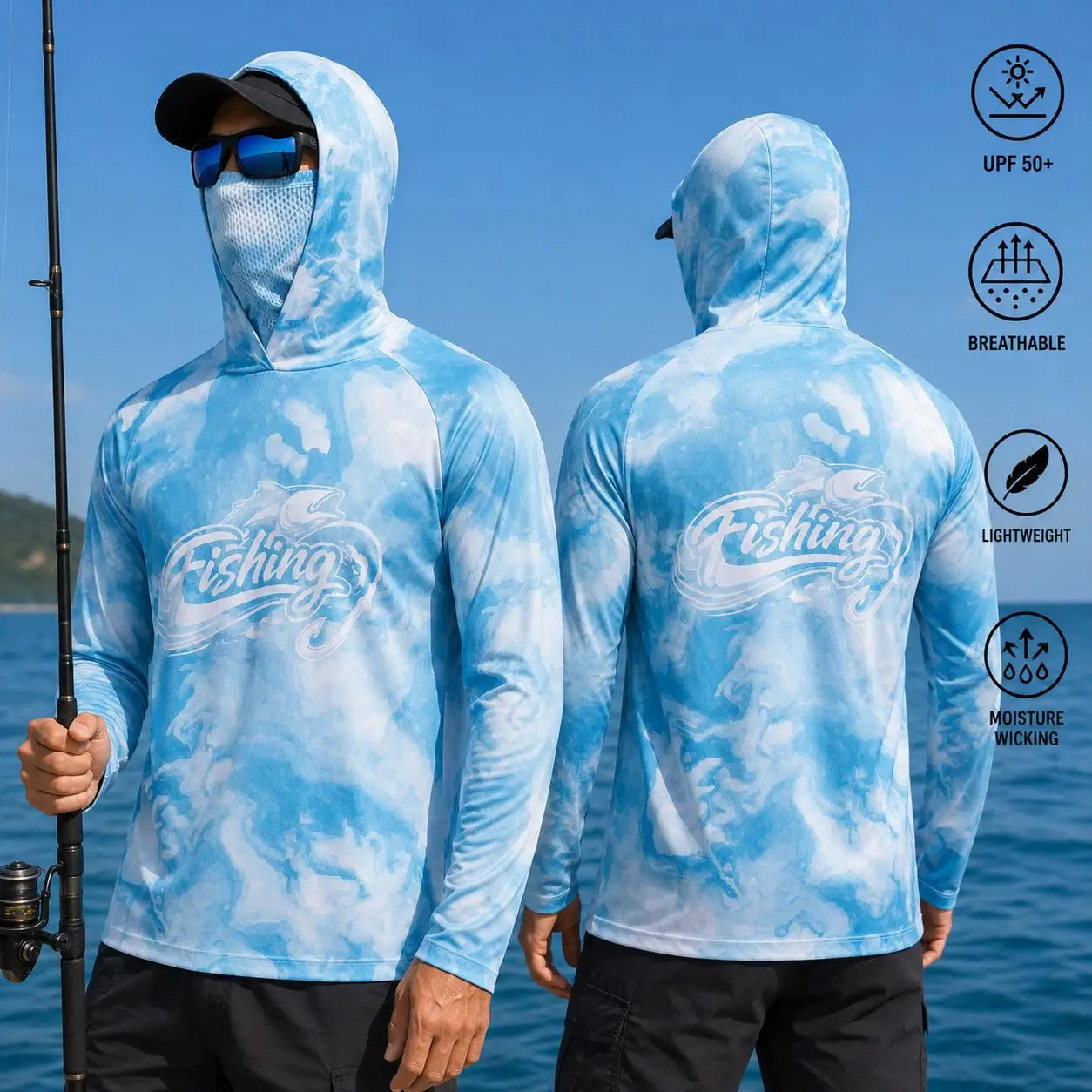 Erkek Balıkçı Kapüşonlu Gömlek - Fishing Shirt Uv Protection incelemesi ve fiyatı