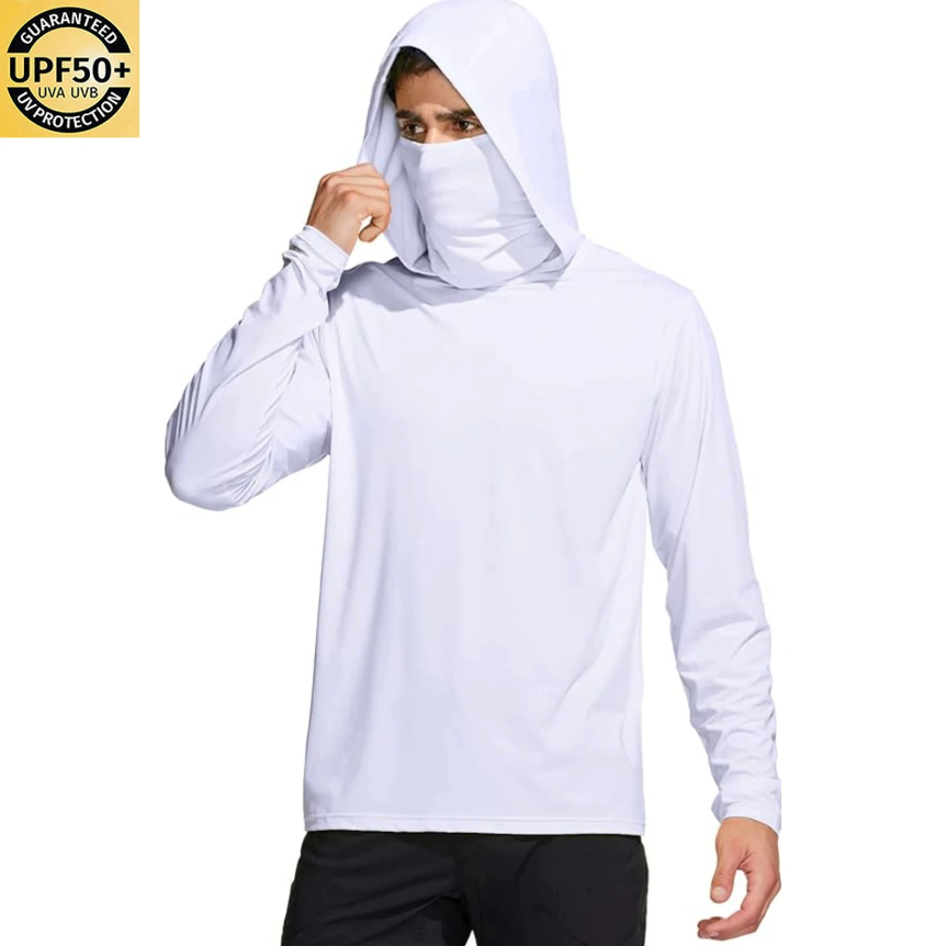 Erkek Düz Renk Kapüşonlu Balık - Fishing Shirt Uv Protection incelemesi ve fiyatı
