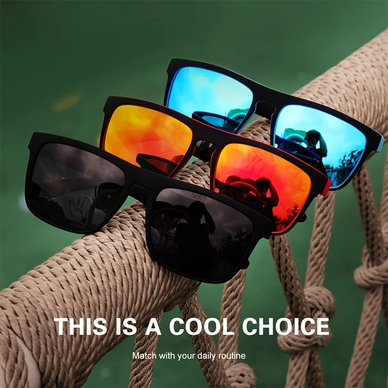 1/3 adet Vintage Kare Şık Güne - Fishing Sunglasses Polarized incelemesi ve fiyatı