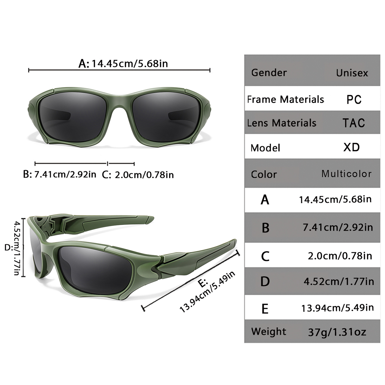 Erkekler ve Kadınlar için Klas - Fishing Sunglasses Polarized incelemesi ve fiyatı